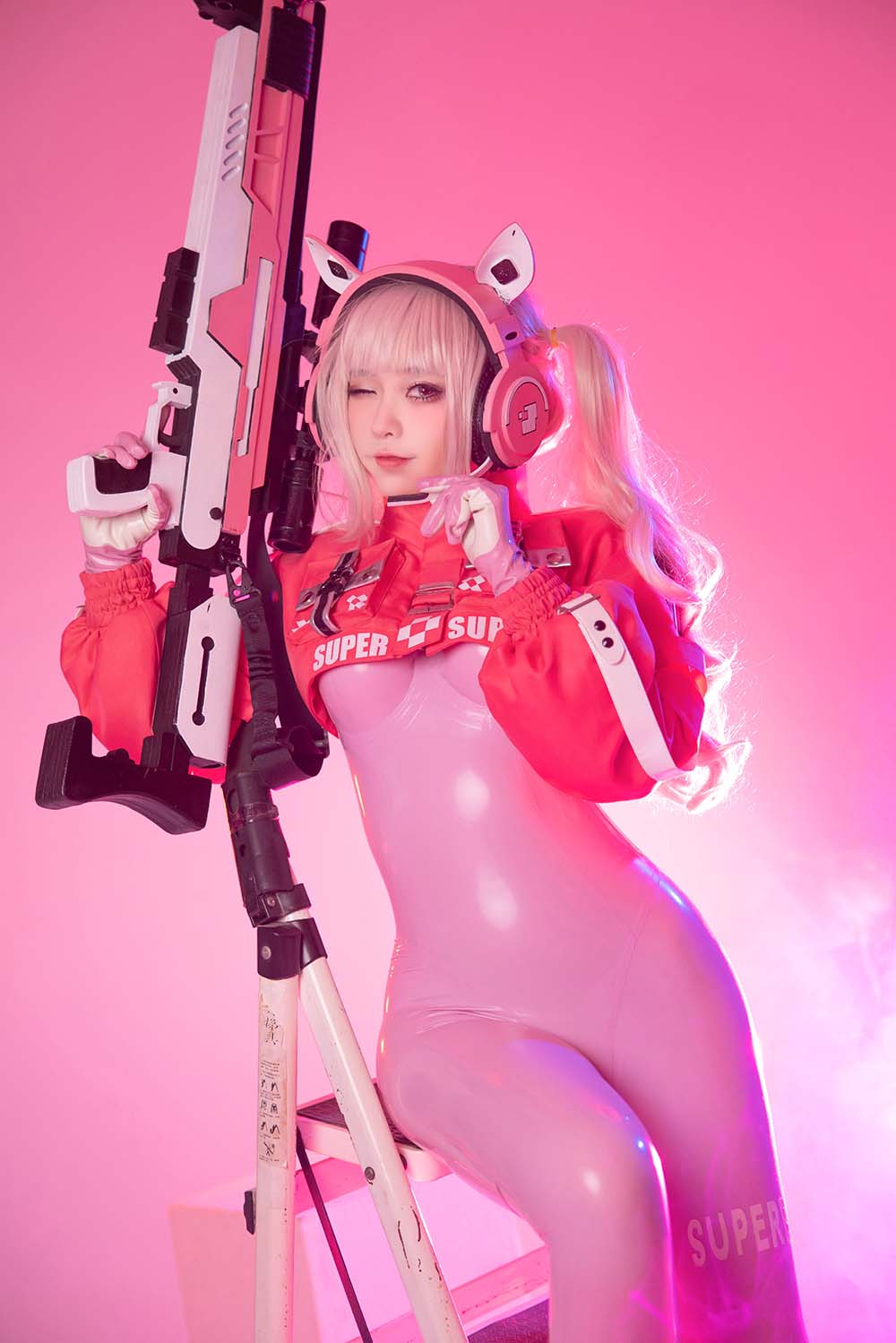 G44不会受伤 – NIKKE爱丽丝 Cosplay-第1张