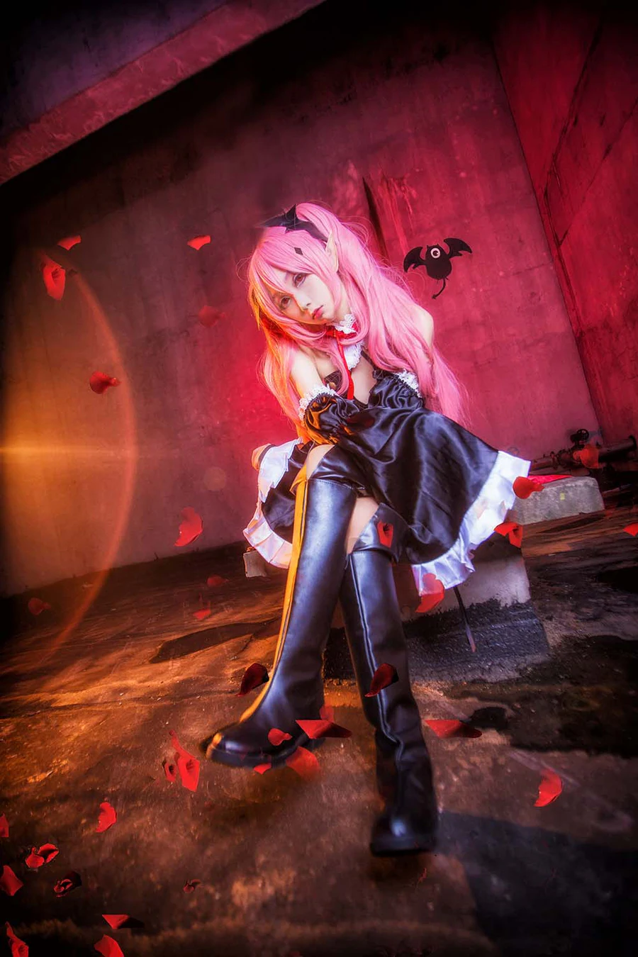浅野菌子 – 终结的炽天使 克鲁鲁·采佩西 Cosplay-第1张