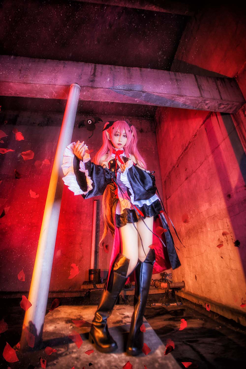 浅野菌子 – 终结的炽天使 克鲁鲁·采佩西 Cosplay-第2张