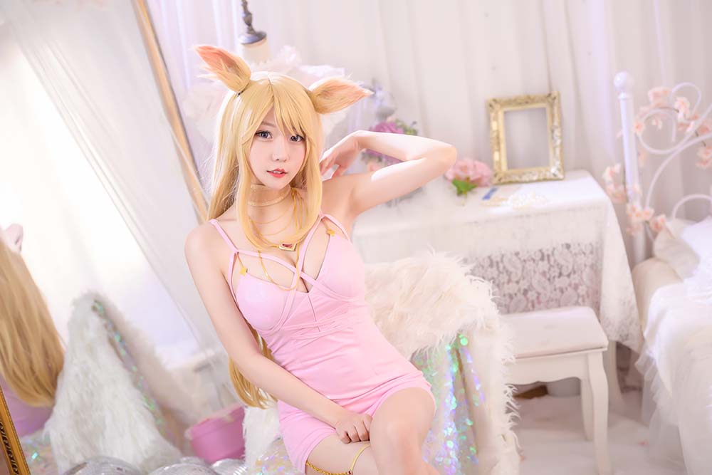 香草喵露露 – 阿狸同人 Cosplay-第2张