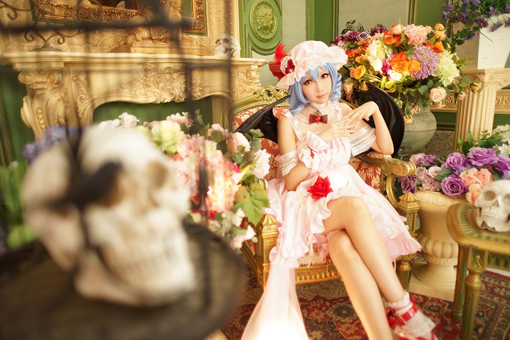 Ely_eee(ElyEE子) – 蕾米莉亚·斯卡雷特 Cosplay-第1张