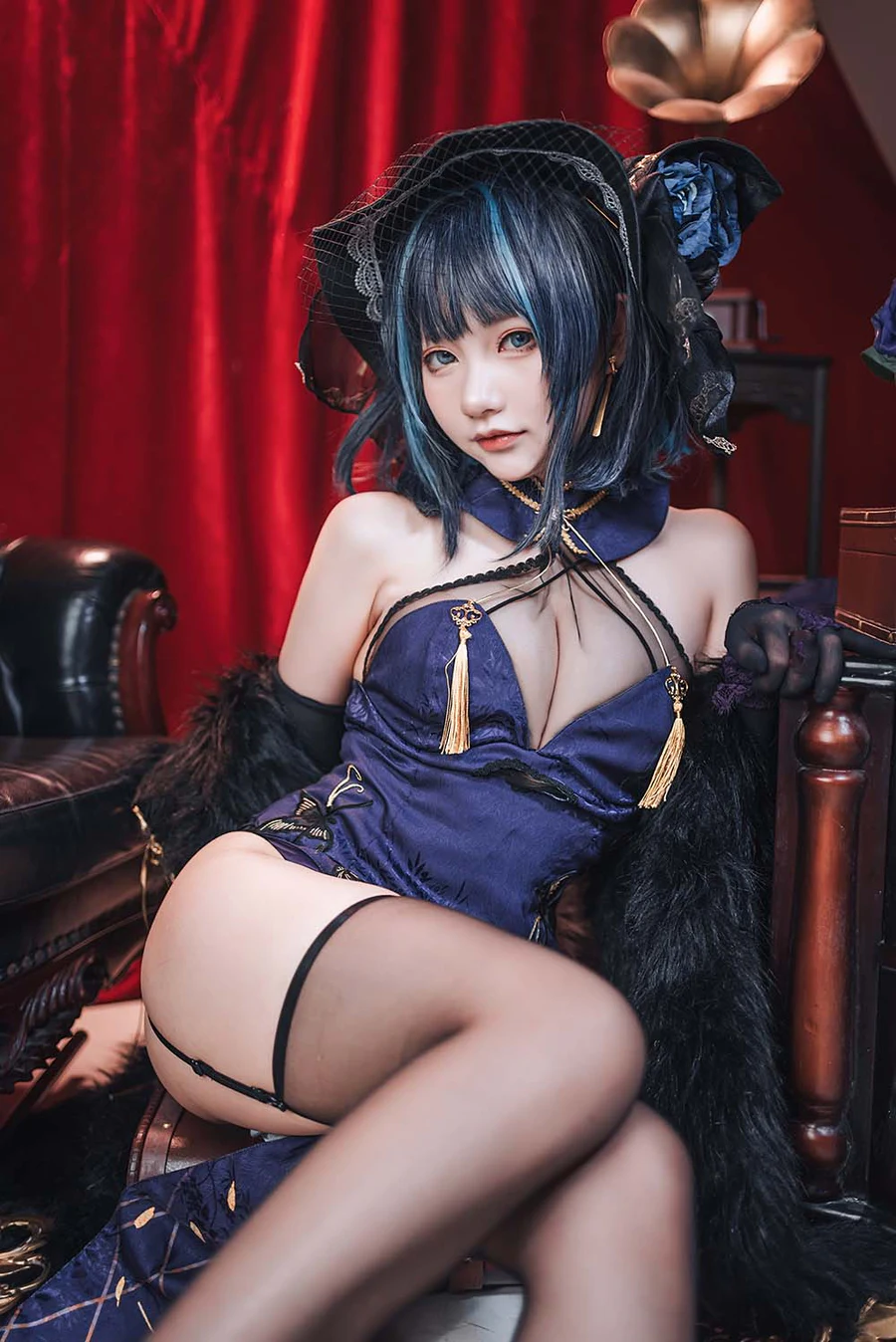 是一只熊仔吗 – 柴郡 音乐绚烂 Cosplay-第1张