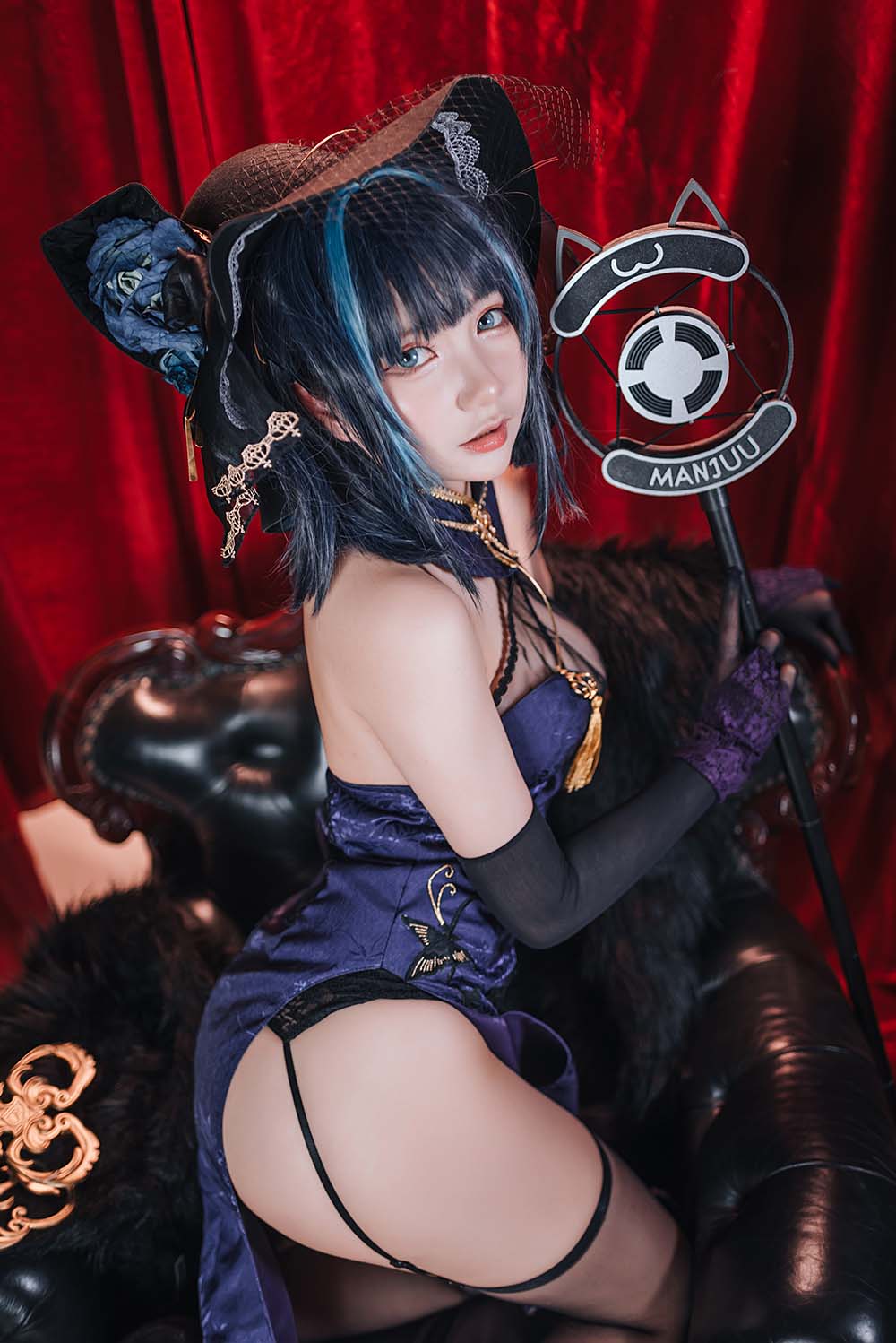 是一只熊仔吗 – 柴郡 音乐绚烂 Cosplay-第2张