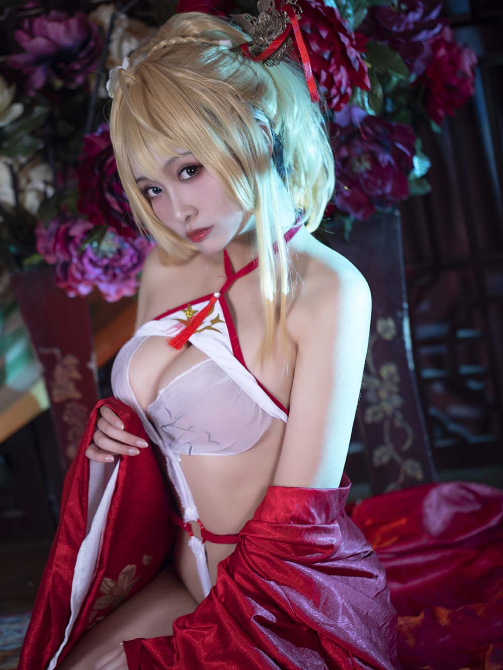 洛璃LoLiSAMA – 光荣凉夜香雪 Cosplay-第1张