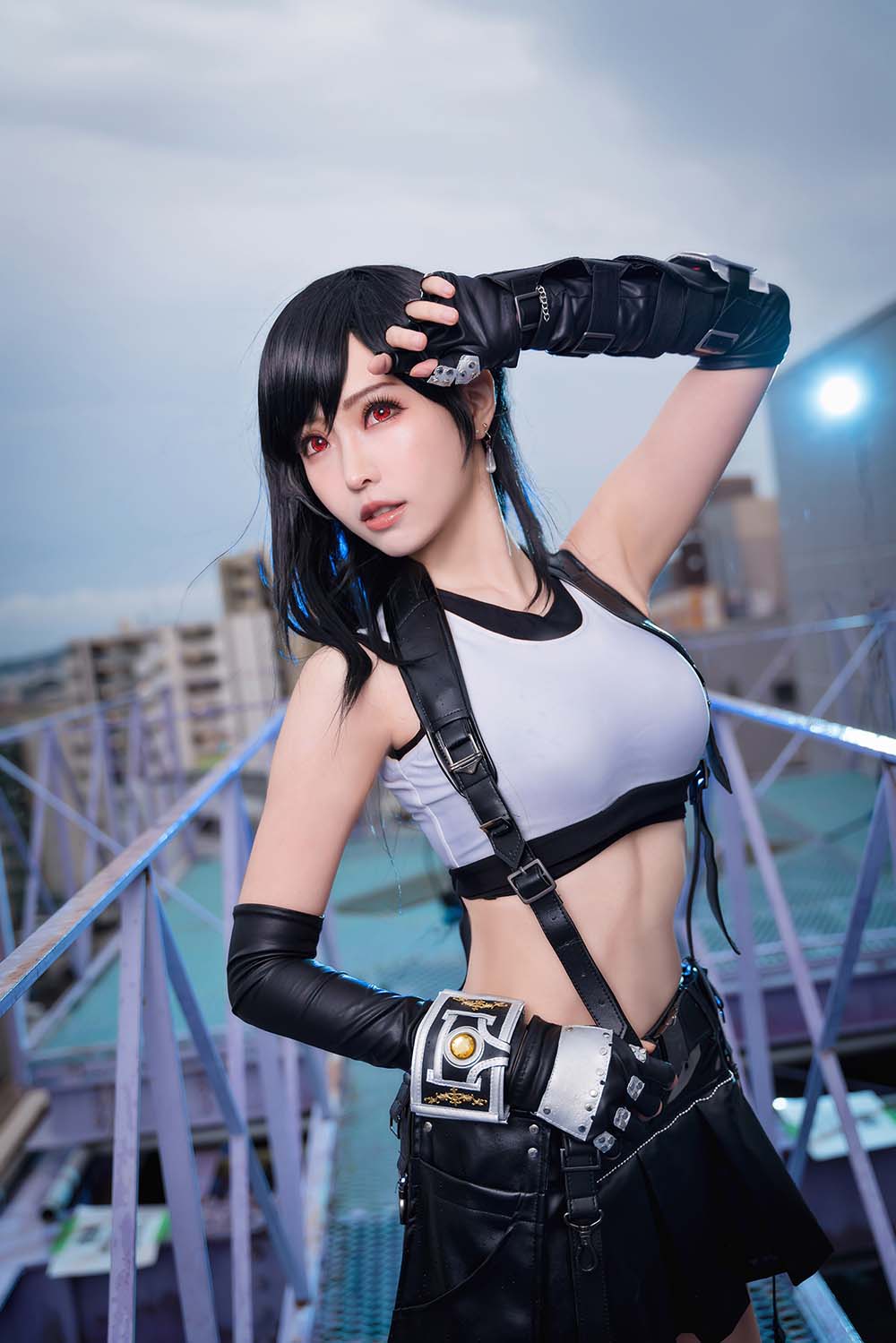 Ely_eee(ElyEE子) – 蒂法 Cosplay-第1张