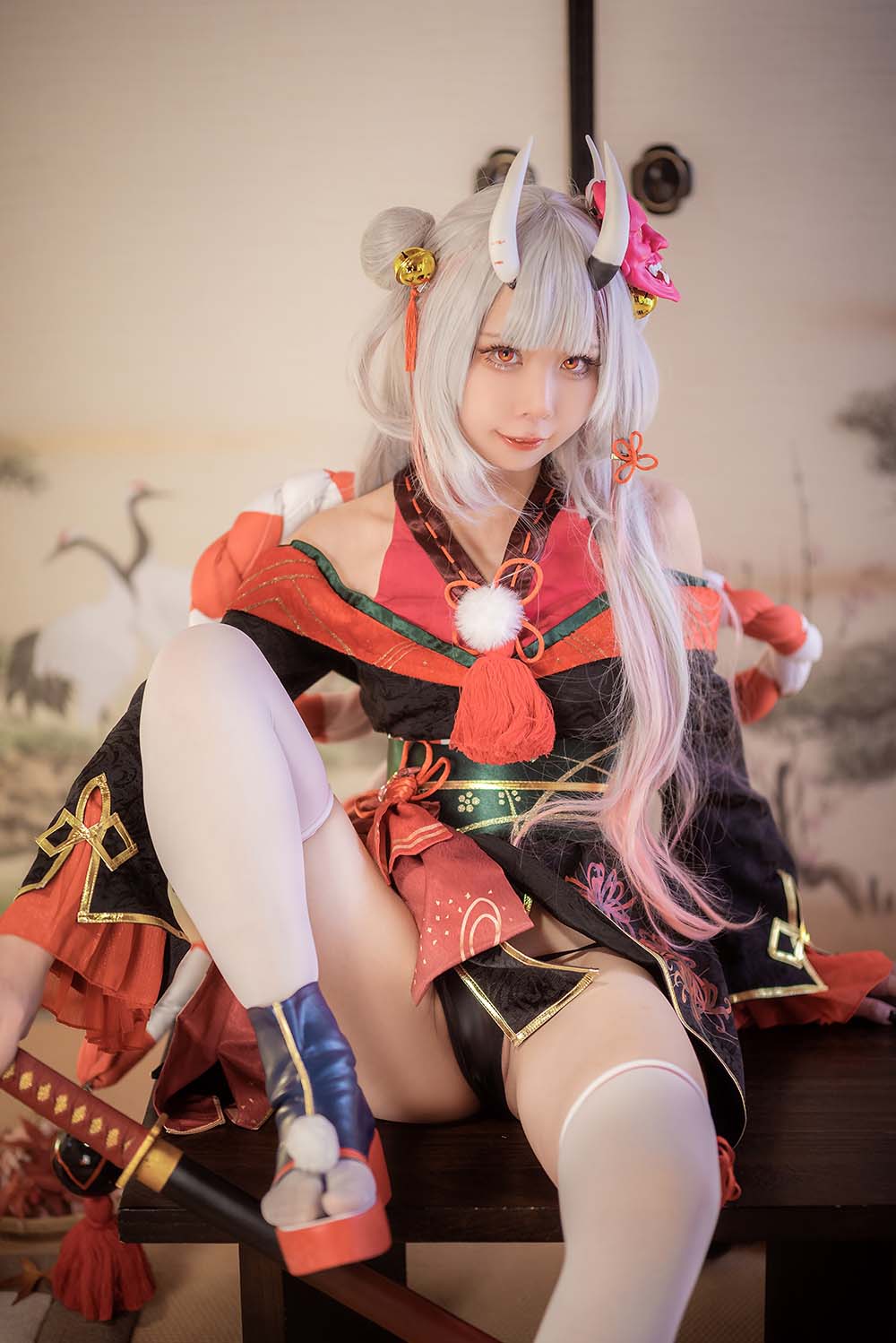 紫姝 – 百鬼あやめ Cosplay-第2张