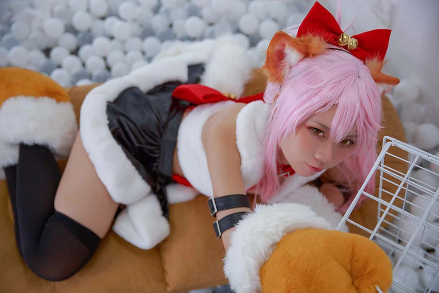 G44不会受伤 – 小黑猫娘 Cosplay-第1张