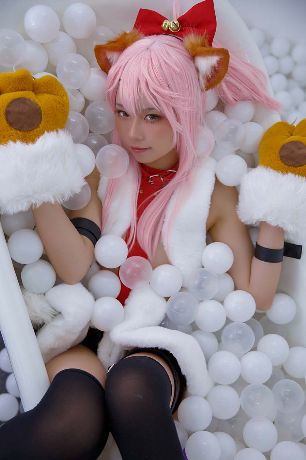 G44不会受伤 – 小黑猫娘 Cosplay-第2张