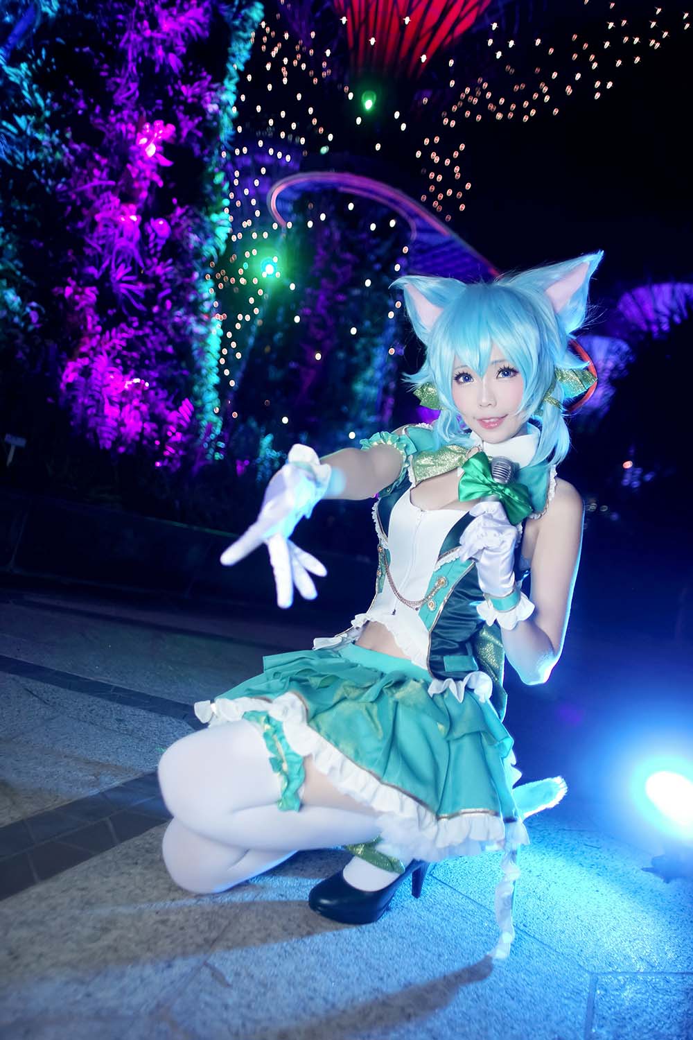 Ely_eee(ElyEE子) – 诗乃偶像 Cosplay-第2张