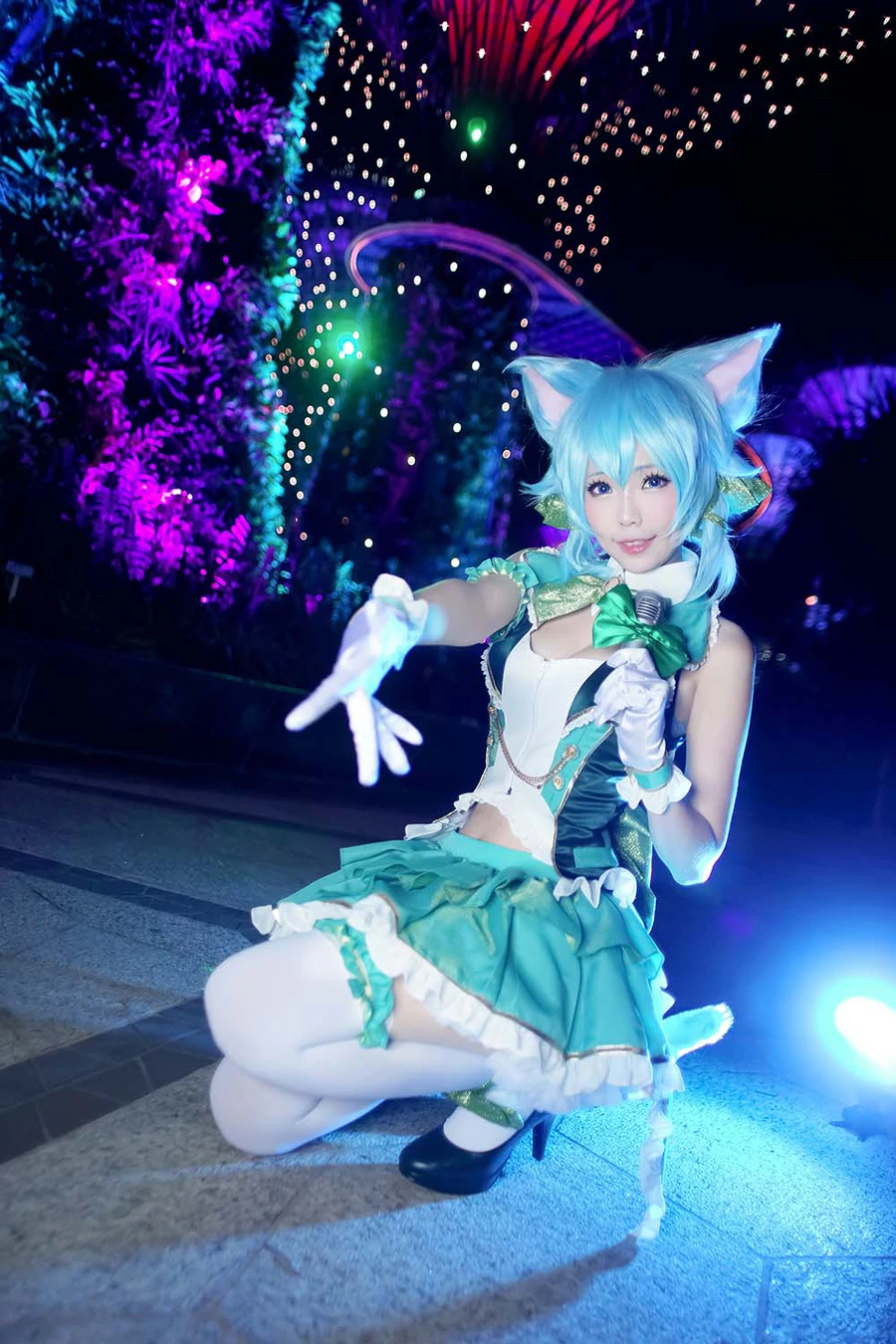 Ely_eee(ElyEE子) – 诗乃偶像 Cosplay-第2张