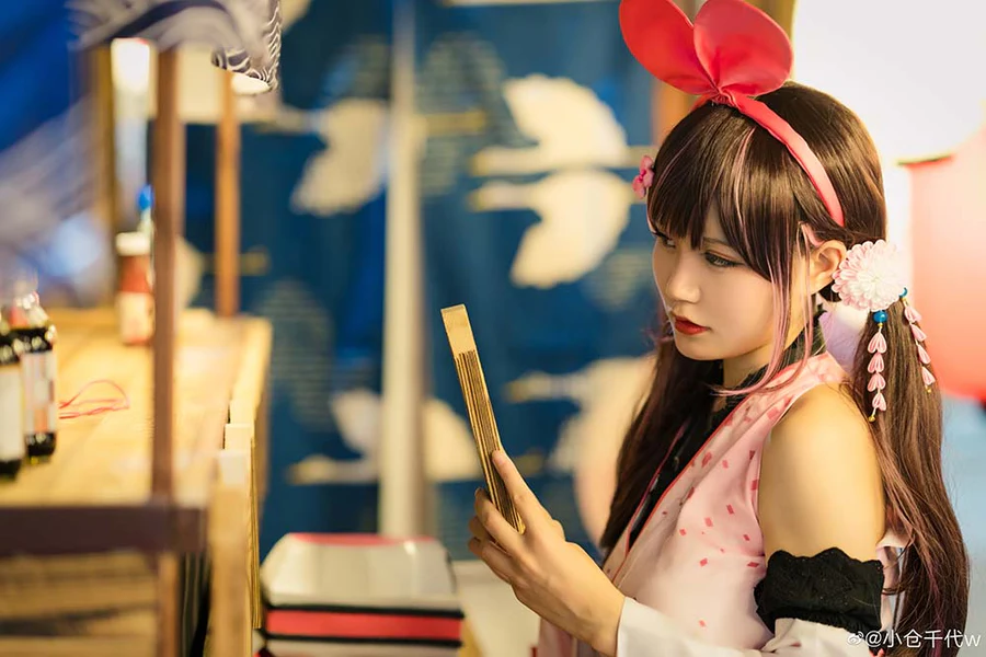 小仓千代w – Kizuna_AI绊爱 Cosplay-第2张
