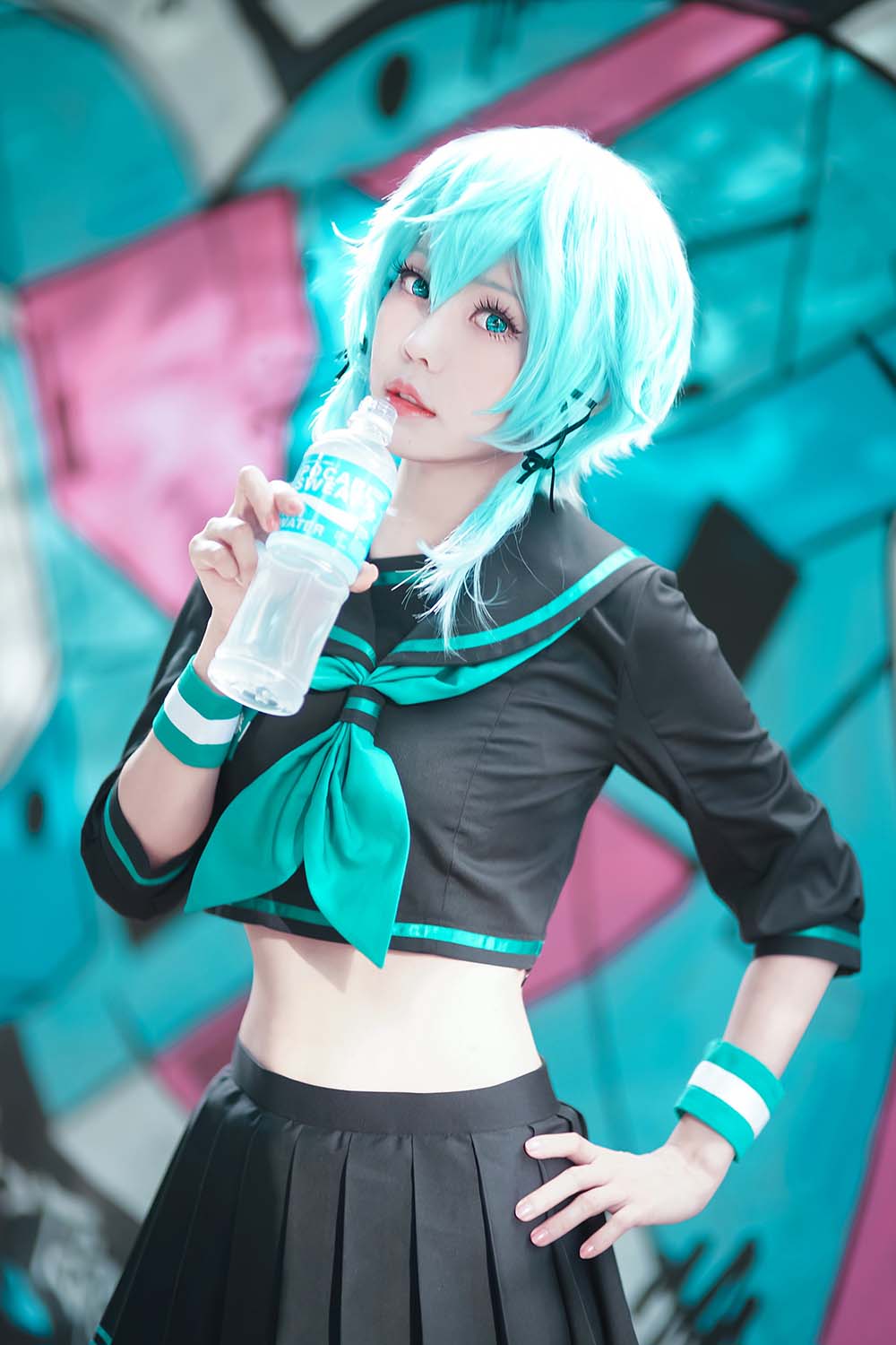 Ely_eee(ElyEE子) – 诗乃JK Cosplay-第2张