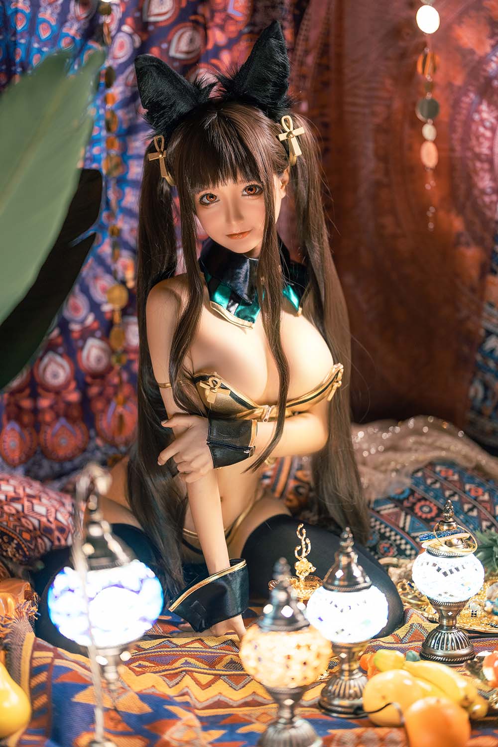 蠢沫沫 – 埃及喵 Cosplay-第1张