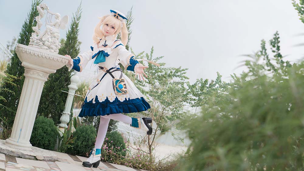 大肉丸Amiee – 芭芭拉 Cosplay-第2张