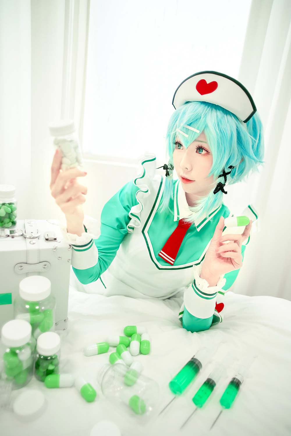 Ely_eee(ElyEE子) – 诗乃护士 Cosplay-第2张