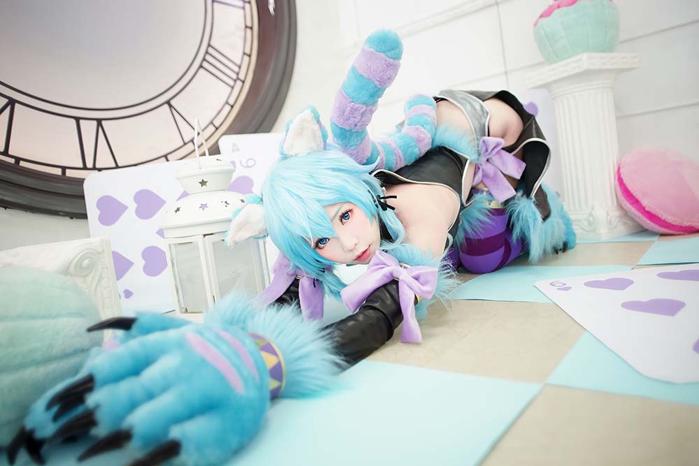 Ely_eee(ElyEE子) – 诗乃扑克猫 Cosplay-第1张