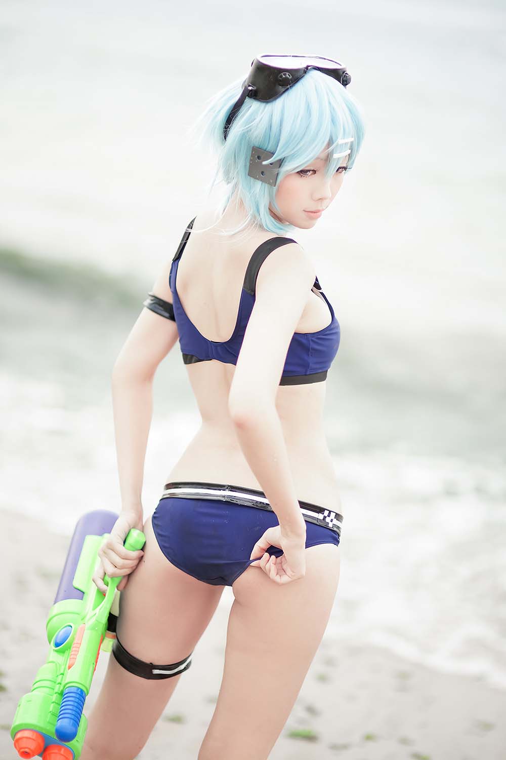 Ely_eee(ElyEE子) – 诗乃海边 Cosplay-第2张