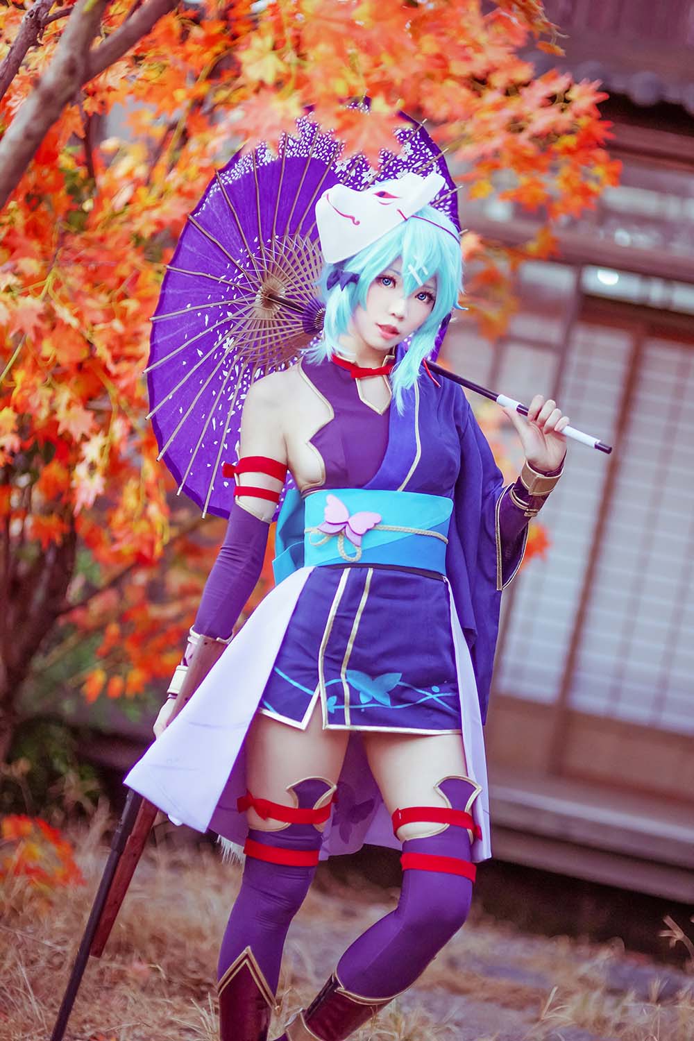 Ely_eee(ElyEE子) – 诗乃猎人 Cosplay-第2张