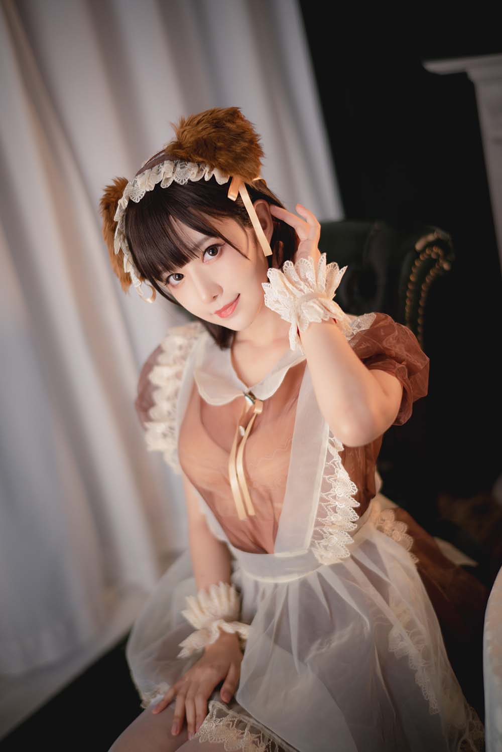Shika小鹿鹿 – 透明女仆 Cosplay-第1张