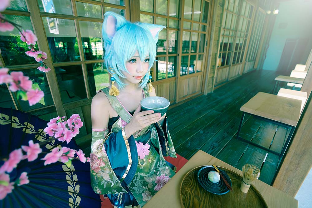 Ely_eee(ElyEE子) – 诗乃茶室 Cosplay-第2张