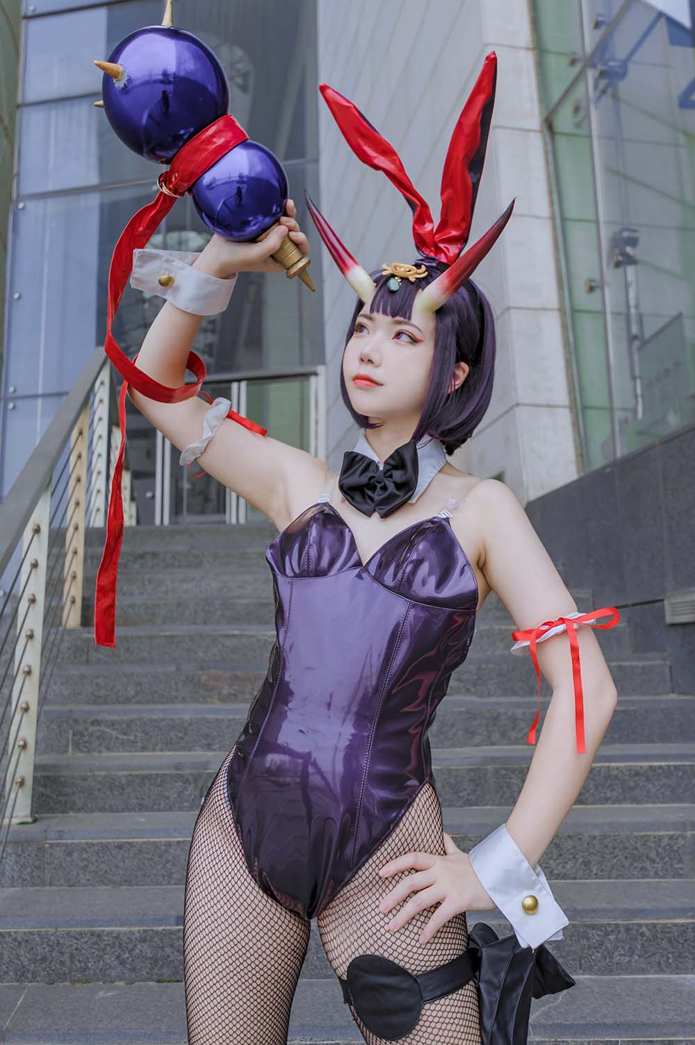 Fushii_海堂 – 酒吞兔女郎 Cosplay-第1张
