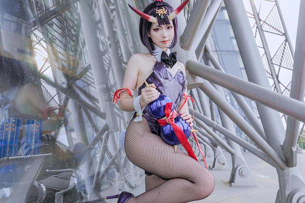Fushii_海堂 – 酒吞兔女郎 Cosplay-第2张