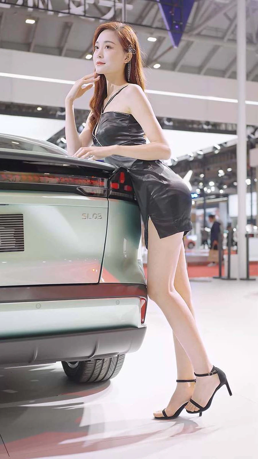 2022 佛山车展 Racing Model 长安汽车车模02 街拍-第1张