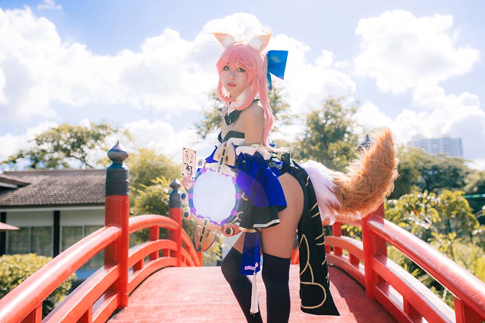 Roroki骷髅姫 – 玉藻の前 Cosplay-第2张
