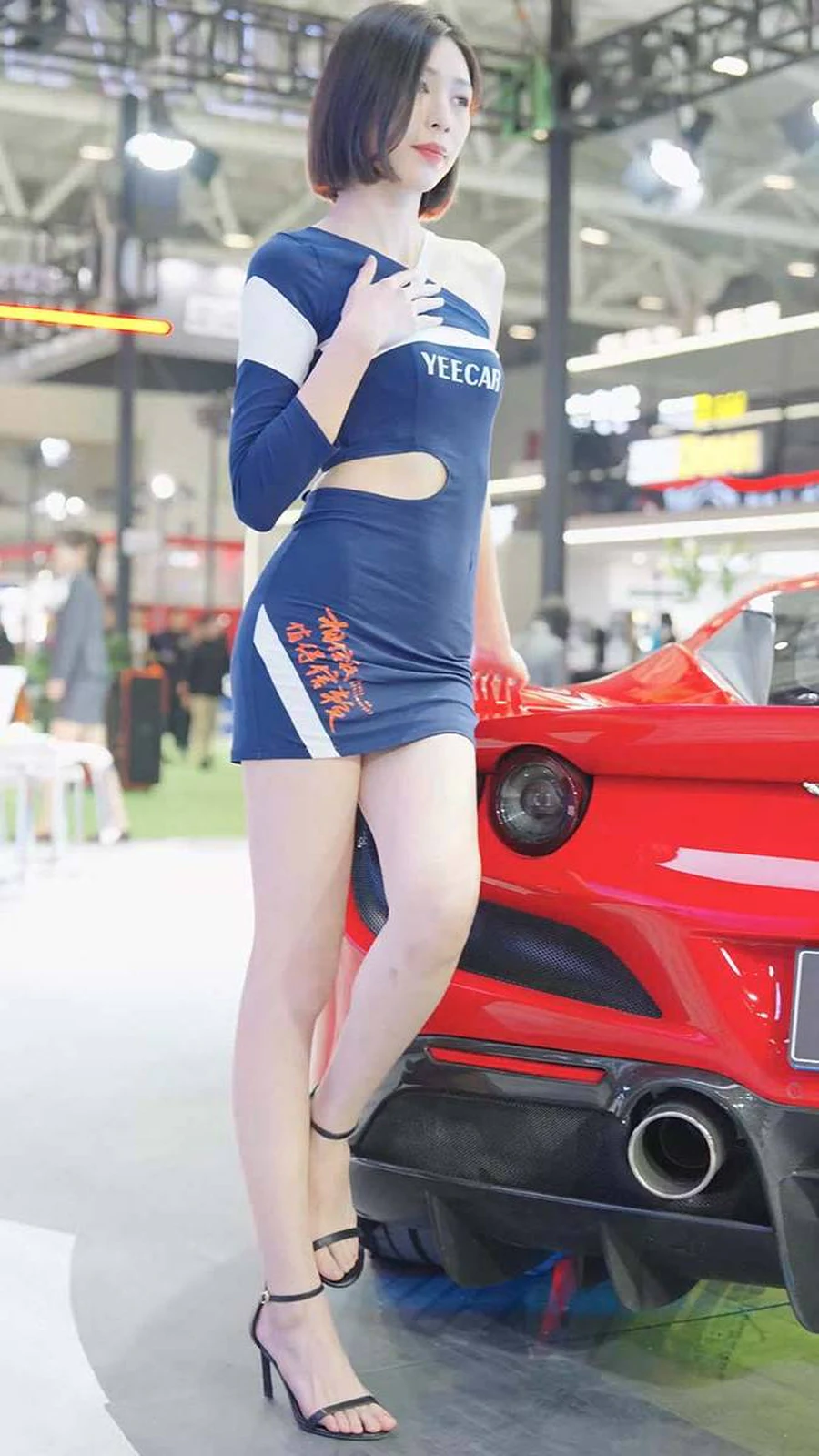 2024 深圳改装车展 Auto Salon 车模抖音网红随拍 12 街拍-第1张