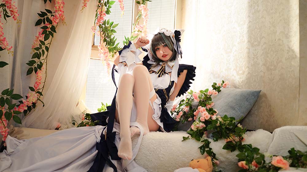 可可老师 – 柴郡 Cosplay-第1张