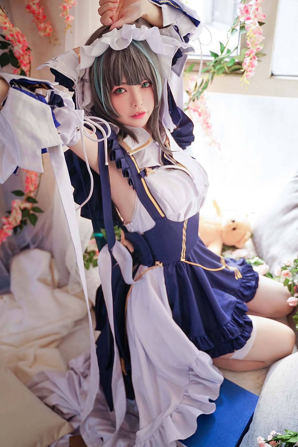 可可老师 – 柴郡 Cosplay-第2张