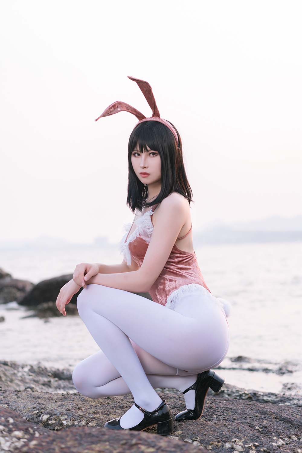 田璐璐 – 粉兔 Cosplay-第1张