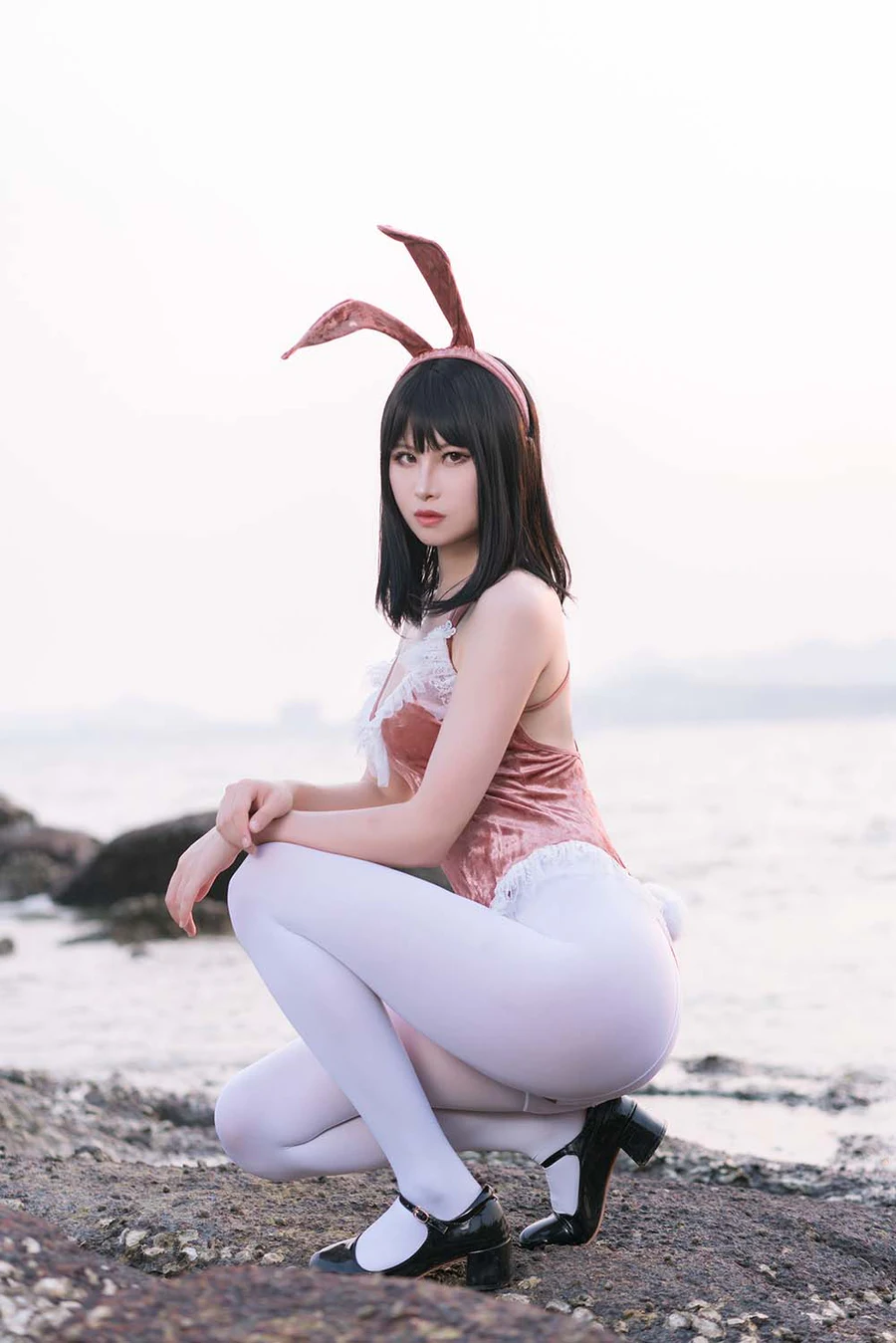 田璐璐 – 粉兔 Cosplay-第1张