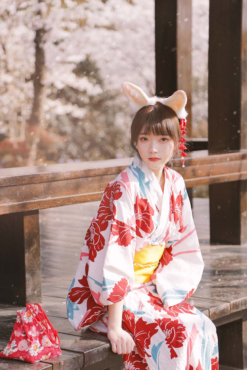 Fushii_海堂 – 樱花兔兔 Cosplay-第1张