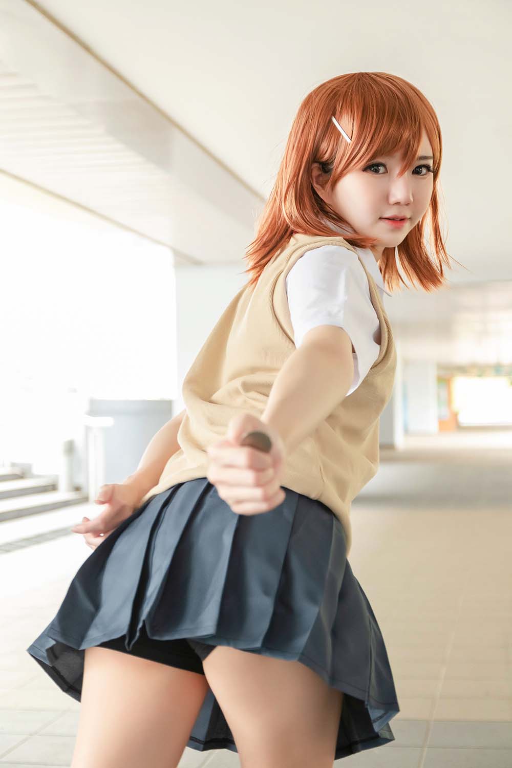 Sally Dorasnow – Mikoto Misaka Cosplay-第1张