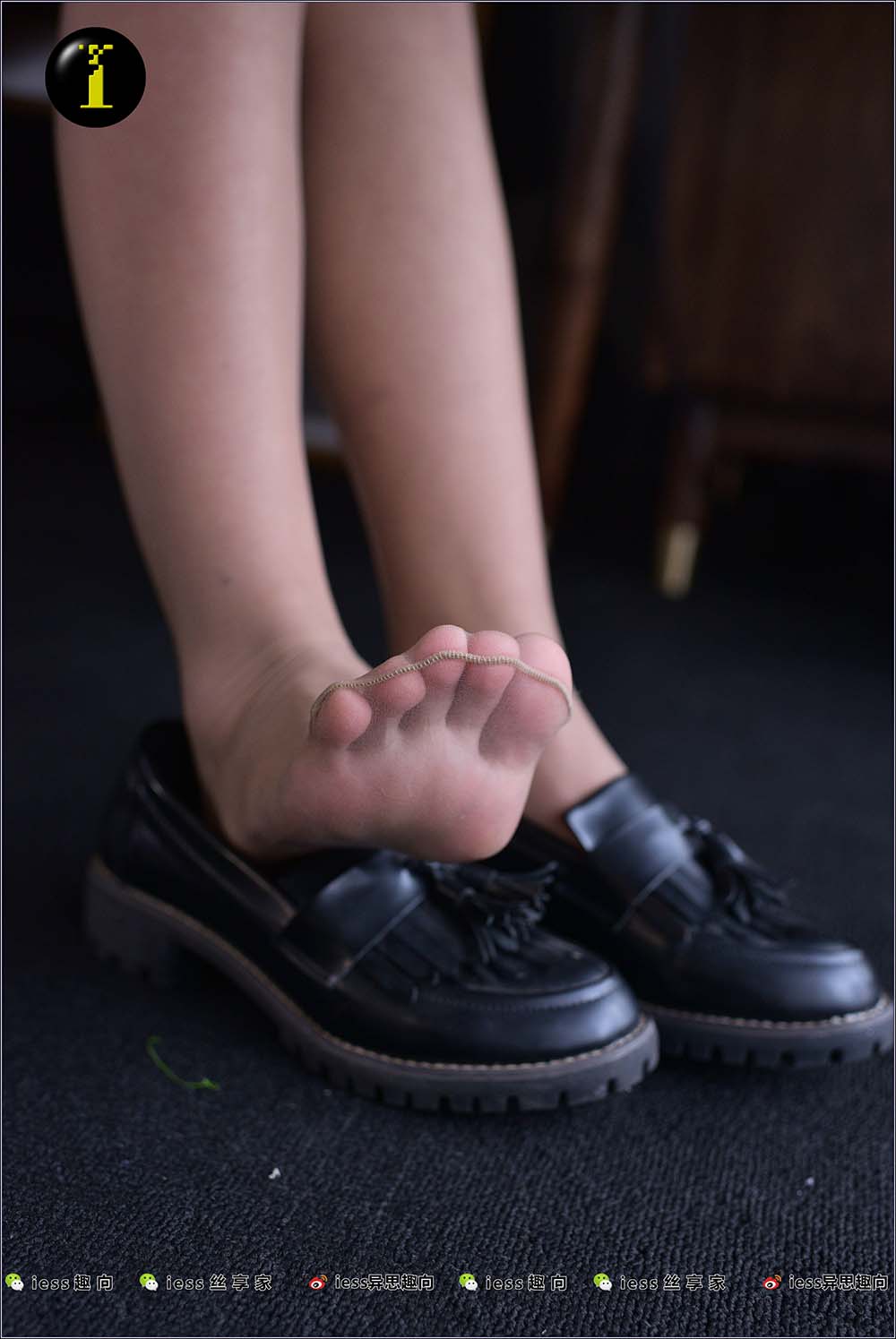 [IESS异思趣向] 普惠集 002 黑妹的JK学生服 IESS异思趣向-第1张