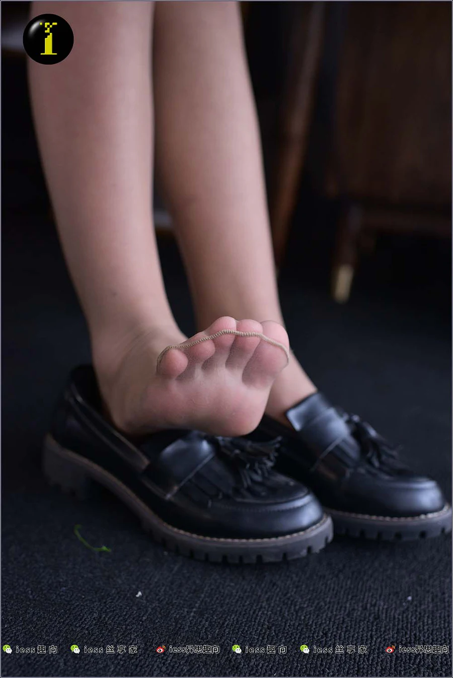[IESS异思趣向] 普惠集 002 黑妹的JK学生服 IESS异思趣向-第1张