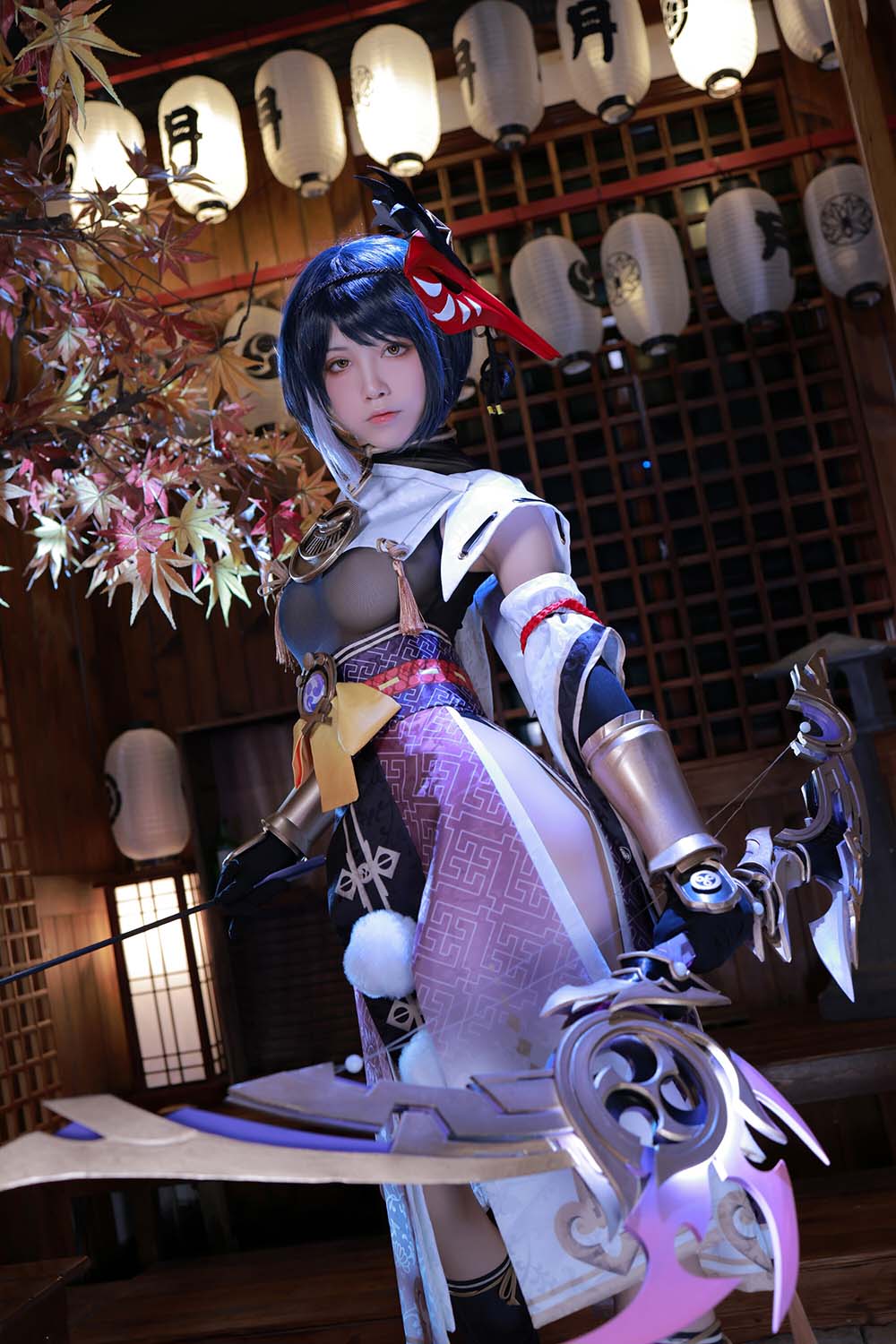 水淼aqua – 九条裟羅 Cosplay-第1张