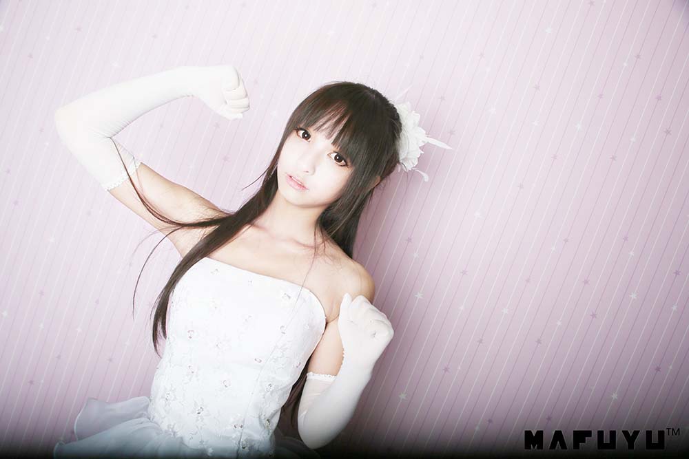 神楽板真冬 – 婚纱系列套图 Cosplay-第1张