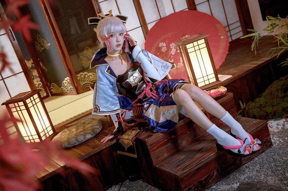 阿包也是兔娘 – 神里凌华 Cosplay-第1张