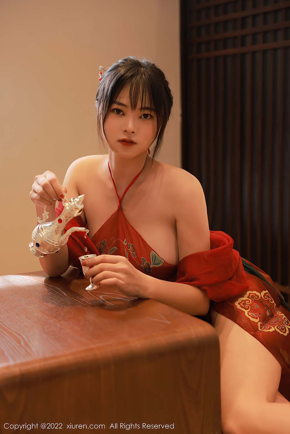 [Xiuren秀人网]2022.07.04 NO.5222 奈沐子 Xiuren秀人网-第1张