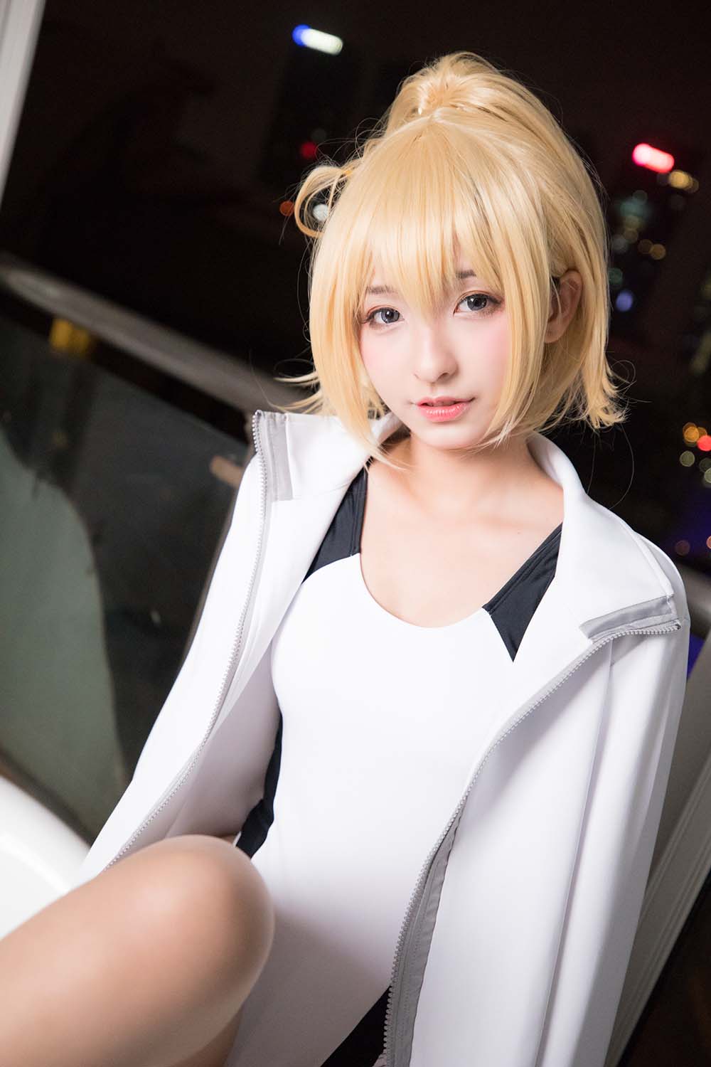 神楽板真冬 – 贞德泳装 Cosplay-第2张