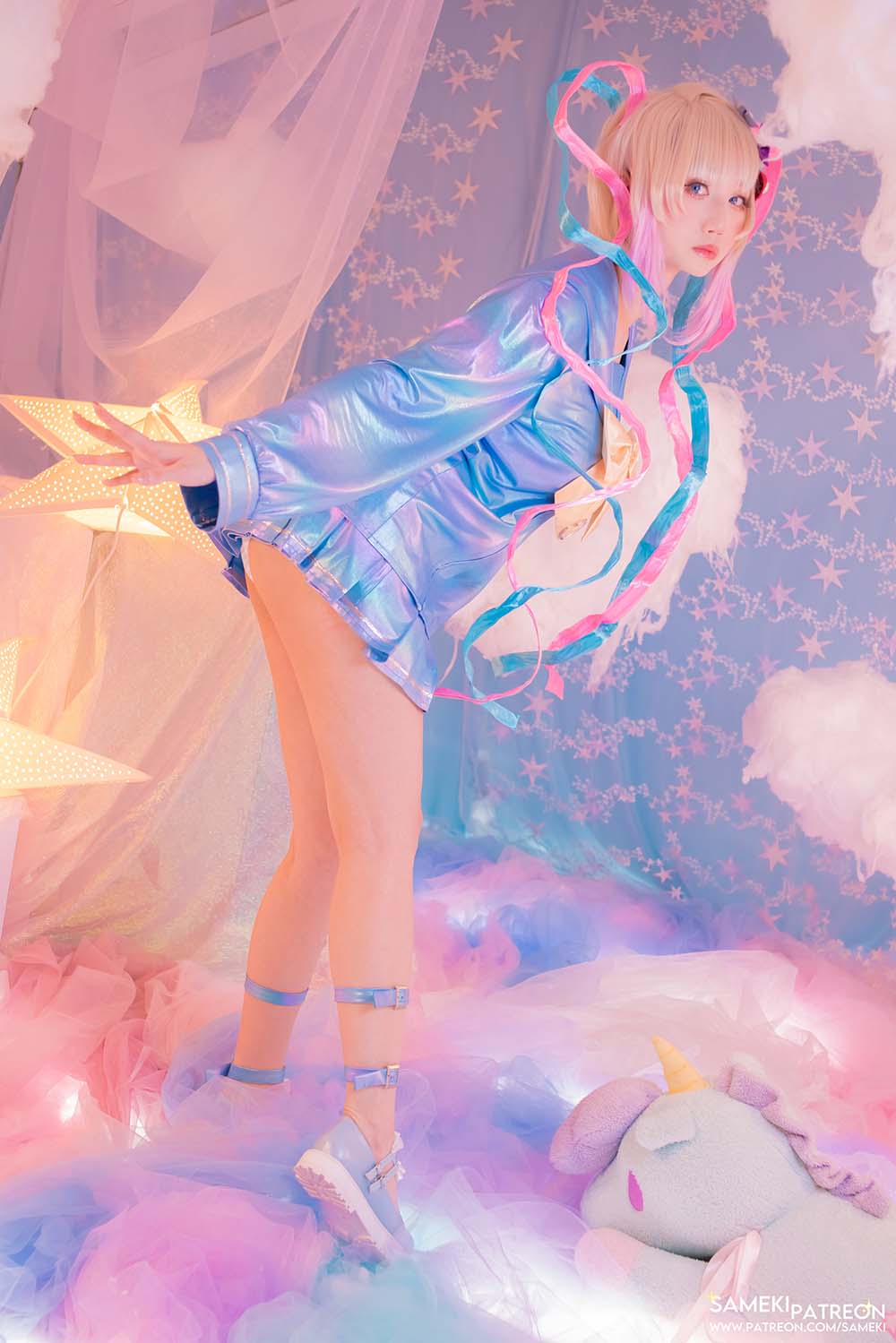 Sameki – 超てんちゃん Cosplay-第1张