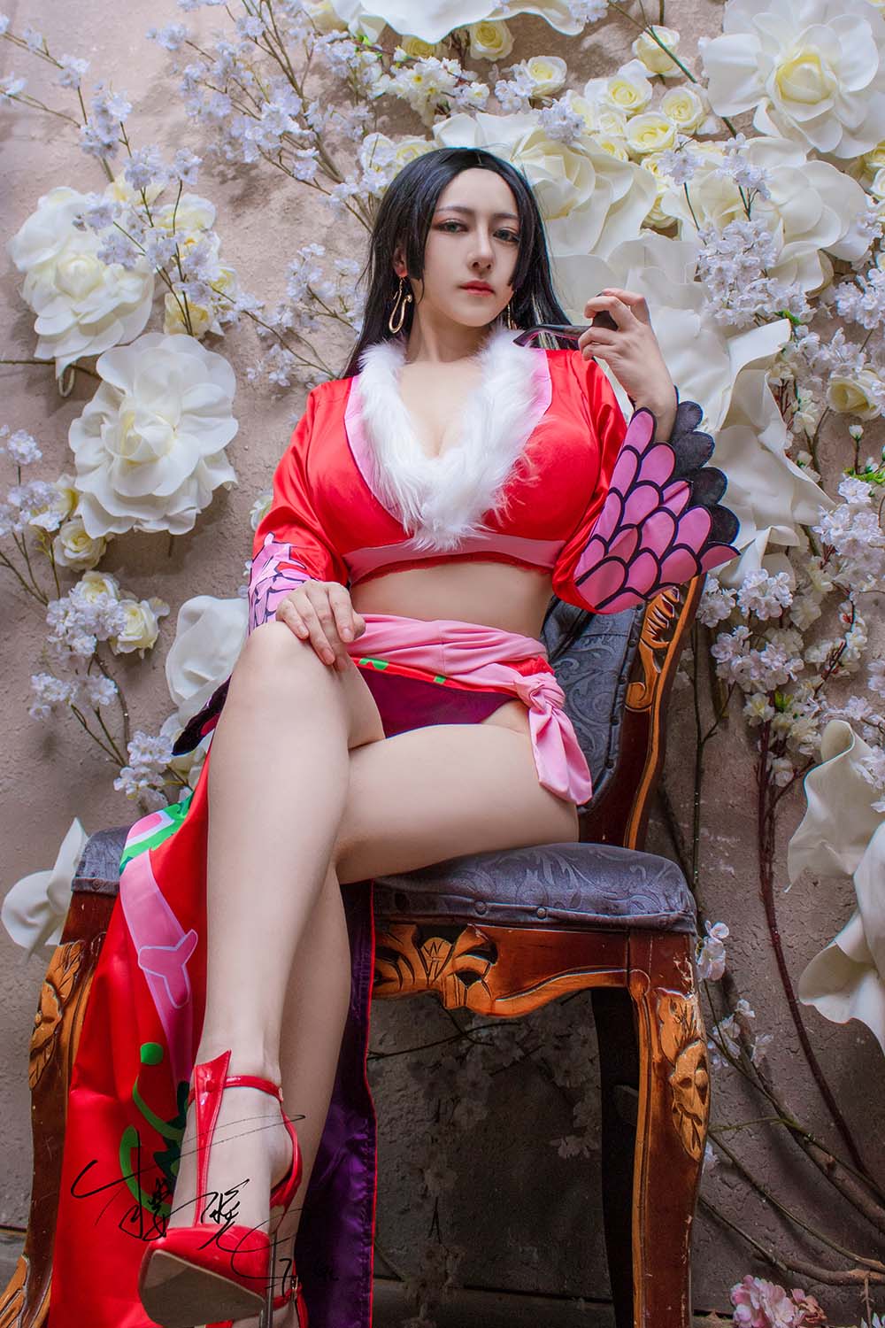 樱晚gigi – 薄纱 Cosplay-第2张