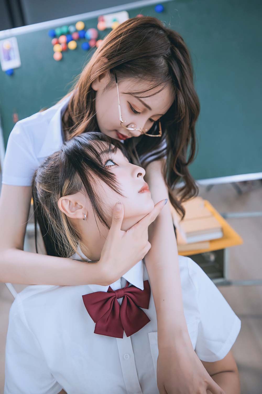 神楽板真冬 – 数之歌-百合教室 Cosplay-第1张