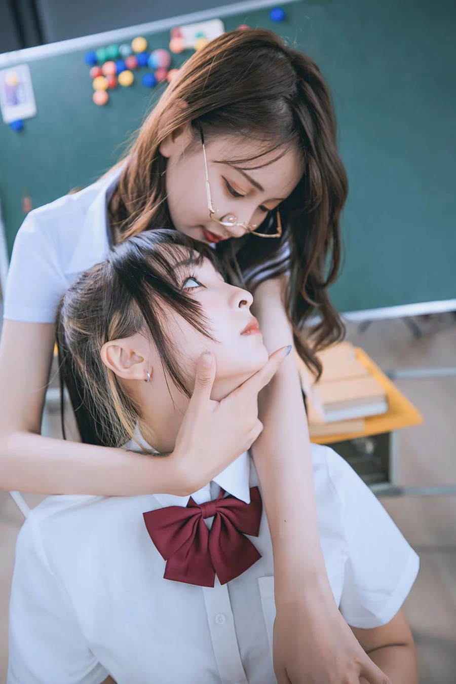 神楽板真冬 – 数之歌-百合教室 Cosplay-第1张