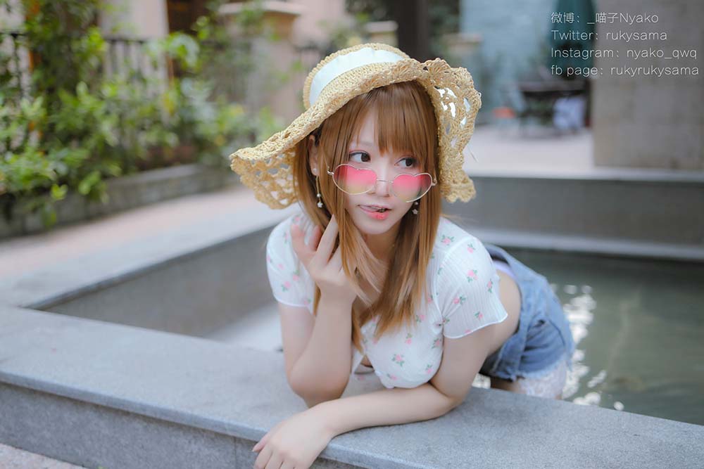 Nyako喵子 – 温泉旅行 Cosplay-第1张