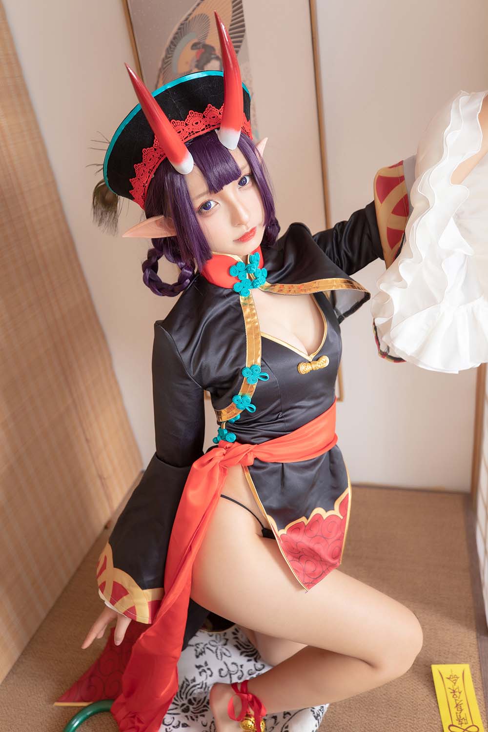 神楽板真冬 – 果実の酒気-酒吞cos Cosplay-第1张
