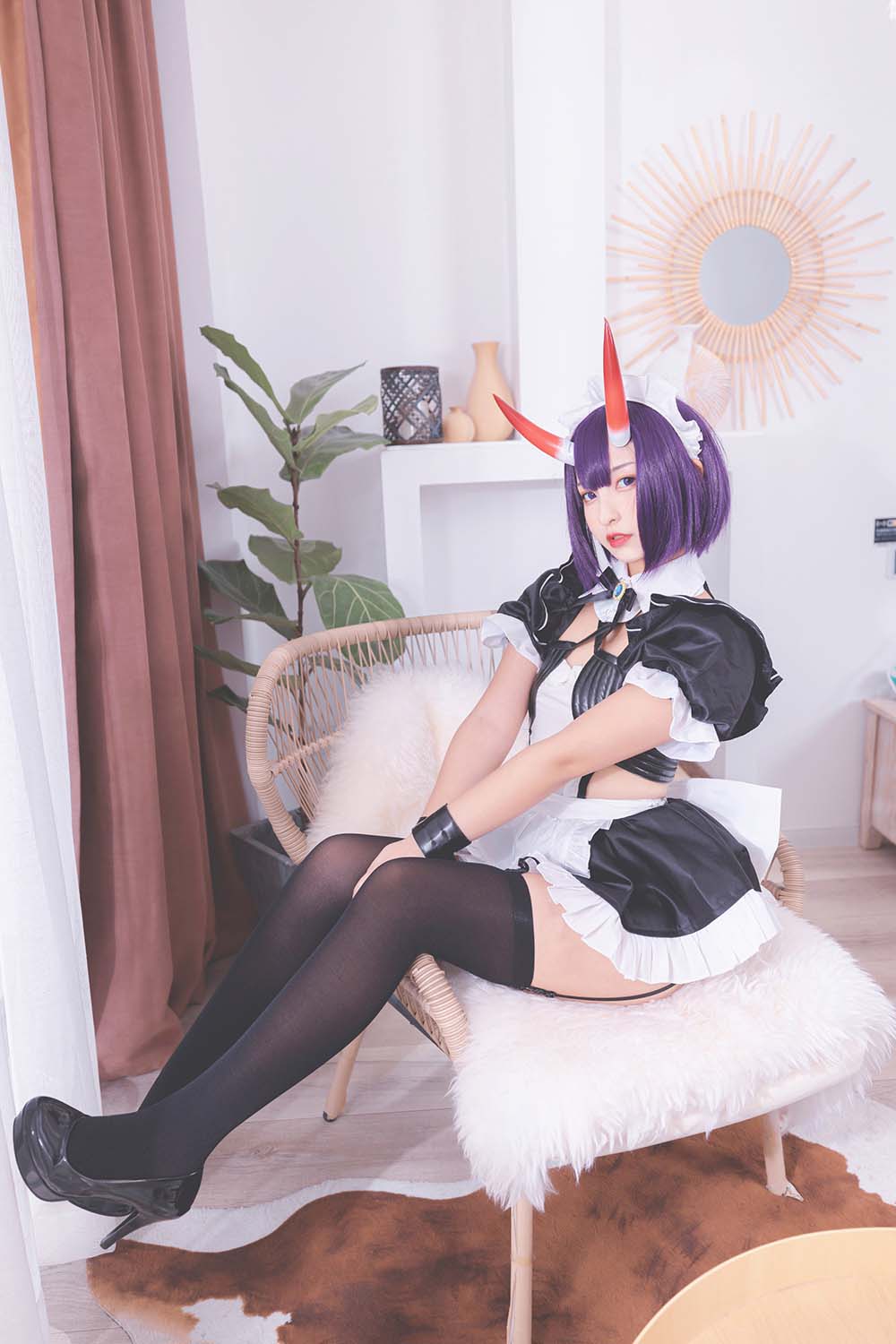 神楽板真冬 – 果実の酒気-酒吞cos Cosplay-第2张
