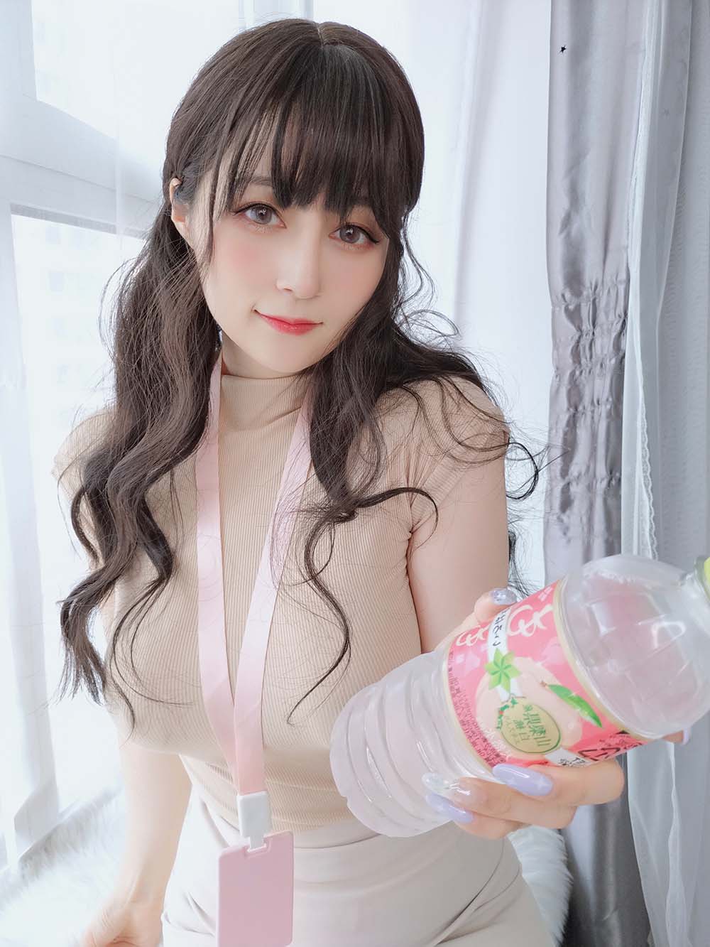 白银 – 水を飲みますか、先輩 Cosplay-第1张